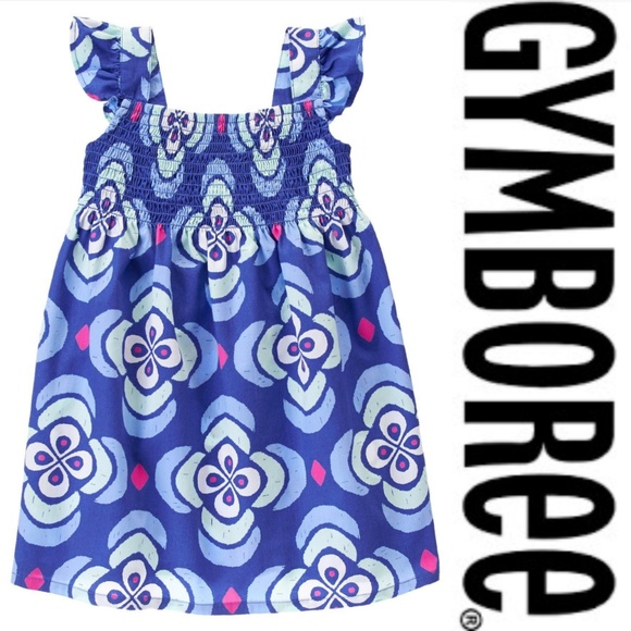 Gymboree Other - Gymboree Baby 12-18 Floral Smocked Sun Dress NWT